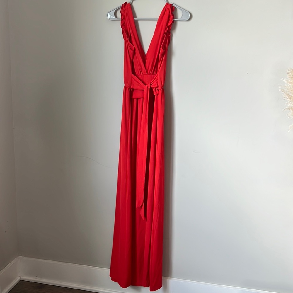 Vici dress with high split